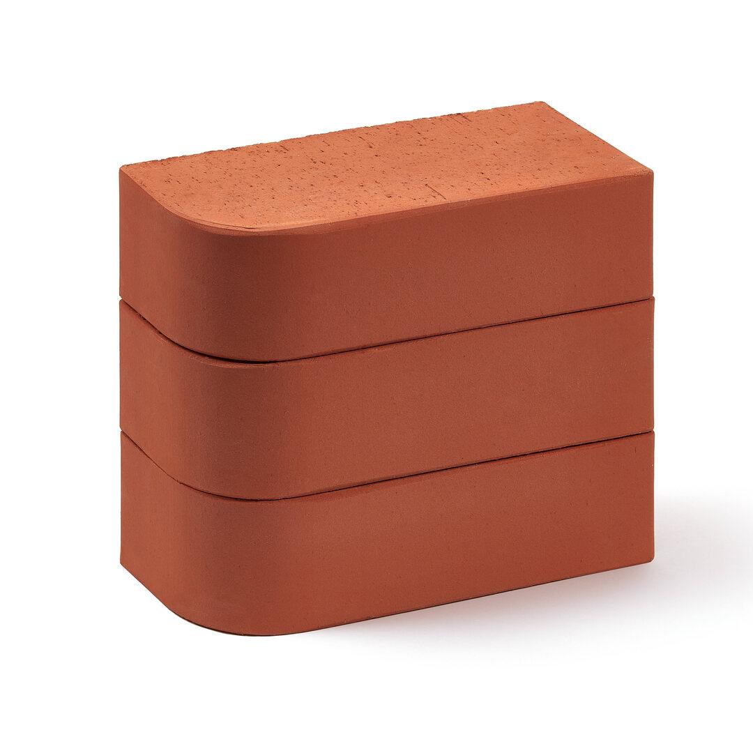 Кирпич КС-Керамик печной полнотелый радиусный Красный М300 - фото 2 - id-p224325820