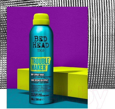 Спрей для укладки волос Tigi Bed Head Trouble Maker Dry Spray Wax Texture Finishing Spray - фото 4 - id-p224323903