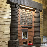 Кирпич КС-Керамик печной полнотелый Темный шоколад М300, фото 3