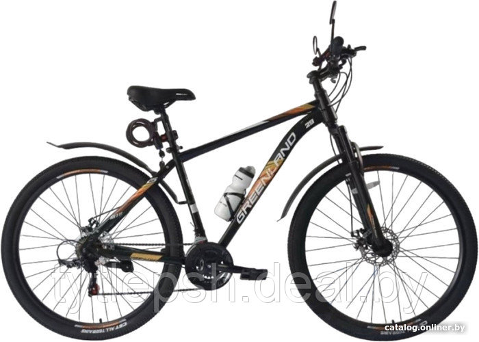 Велосипед GREENLAND MERCURY 29 (2024) (синий/зеленый) - фото 4 - id-p224325951