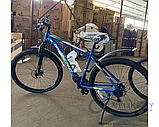 Велосипед GREENLAND MERCURY 29 (2024) (синий/зеленый), фото 7