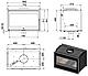 Lacunza Nickel 800 каминные топки, фото 8
