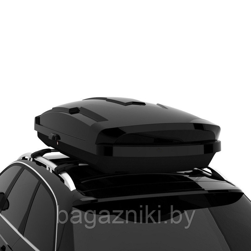 Автобокс Sotra VOLCANO (223х93х45см;750л) черный глянец - фото 5 - id-p224326594
