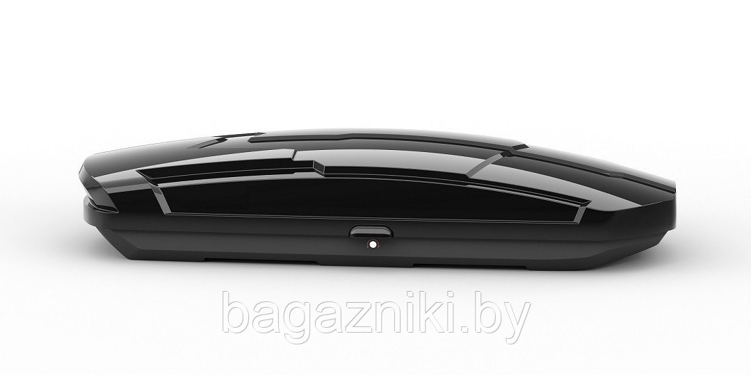 Автобокс Sotra VOLCANO (223х93х45см;750л) черный глянец - фото 4 - id-p224326594