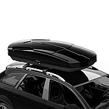 Автобокс Sotra VOLCANO (223х93х45см;750л) черный глянец, фото 6