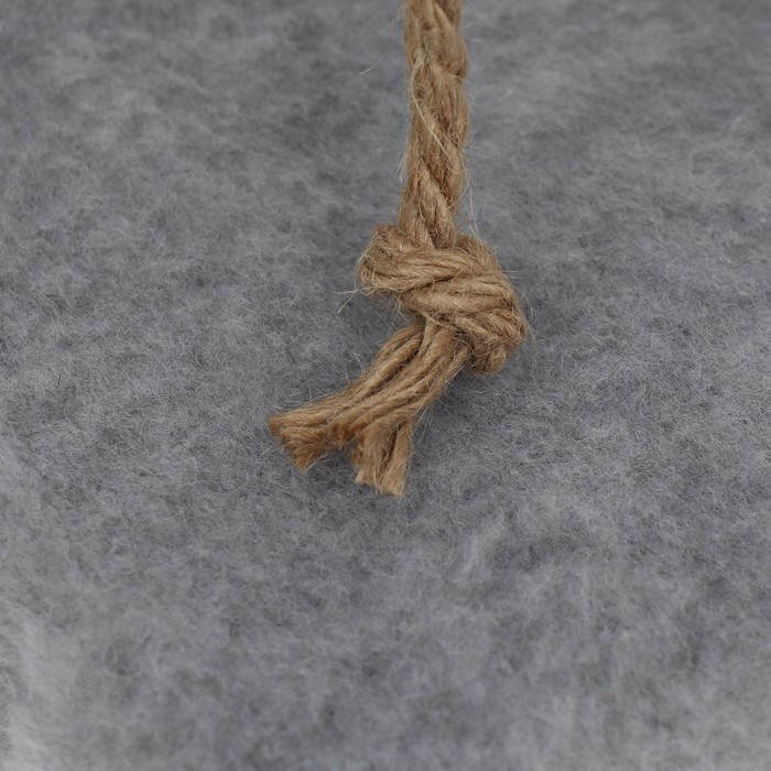 Столбик-когтеточка с лежаком, 35 х 35 х 55 см, серый - фото 4 - id-p224327540