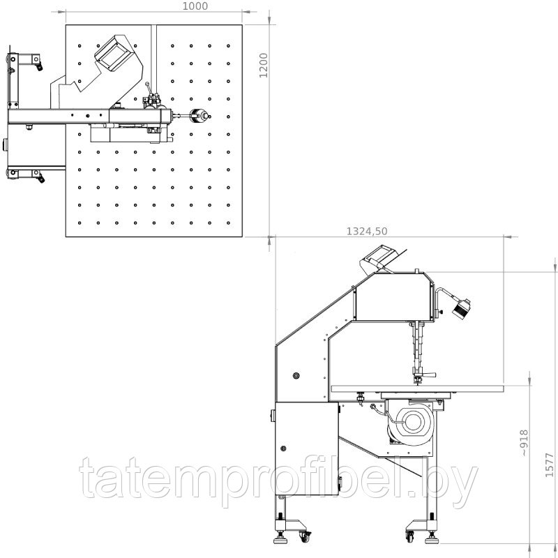 Раскройная ленточная машина Rexel R500 (с вариатором скорости) Польша - фото 4 - id-p224327730