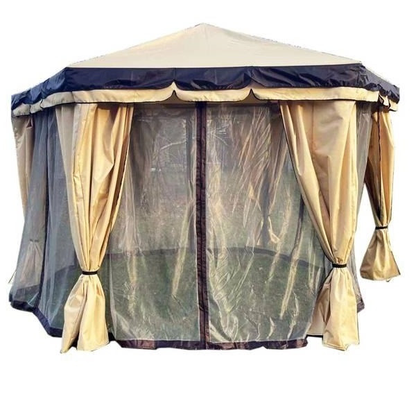 Тент-шатер МебельСад Султан бежевый (395х395х265) - фото 2 - id-p224337949