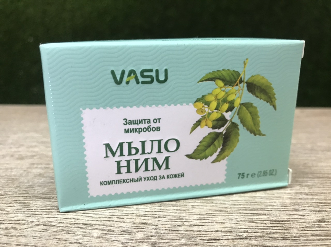 Мыло Ним антисептическое Neem Soap Vasu, 75 гр Индия