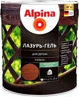 Защитно-декоративный состав Alpina Лазурь-гель