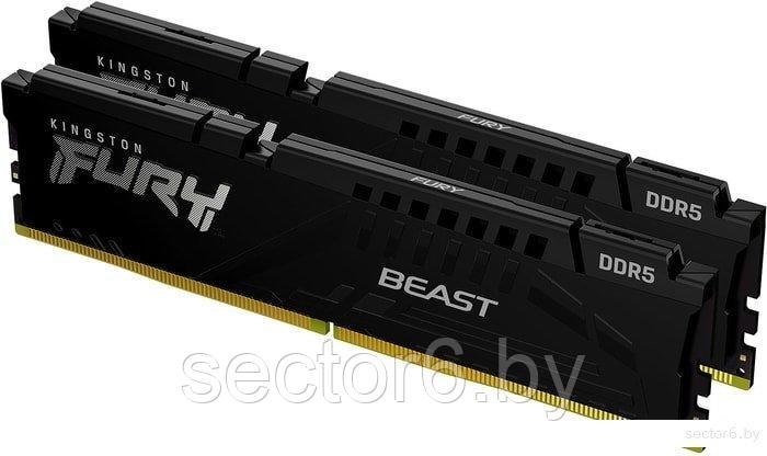 Оперативная память Kingston FURY Beast 2x16ГБ DDR5 5600МГц KF556C36BBEK2-32