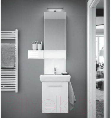 Шкаф с зеркалом для ванной Kolo Nova Pro 88433-000 - фото 2 - id-p224343389