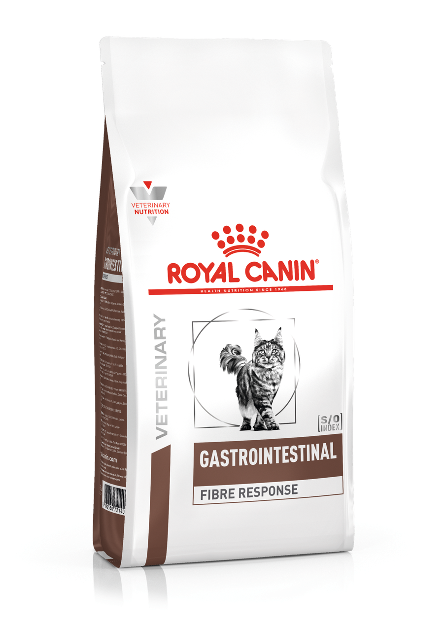 Royal Canin Gastrointestinal Fibre Response сухой корм диетический для кошек при запорах, 0,4кг, (Россия) - фото 1 - id-p224357969