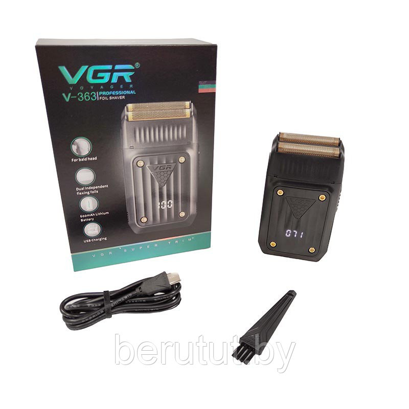 Электробритва шейвер для мужчин VGR V-363 - фото 1 - id-p224343242