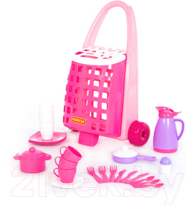 Набор игрушечной посуды Полесье Забавная с набором детской посуды / 44389 - фото 3 - id-p223184990