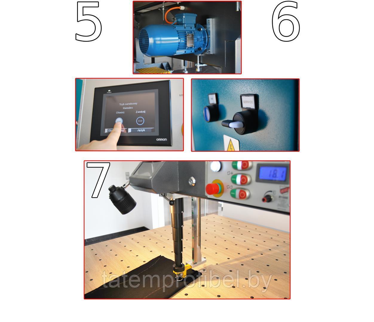 Раскройная ленточная машина Rexel R1250 (с вариатором скорости) Польша - фото 5 - id-p224361031