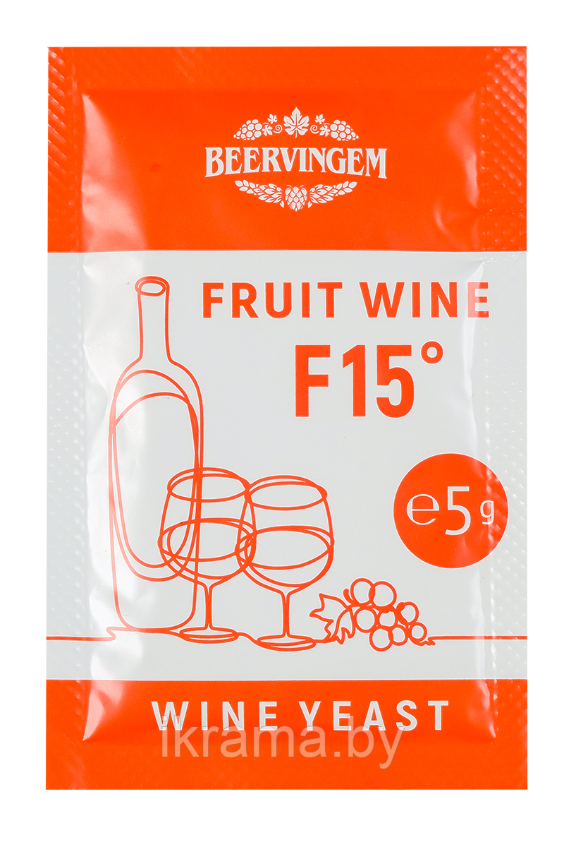Винные дрожжи Beervingem "Fruit Wine F15", 5 г - фото 1 - id-p143513571