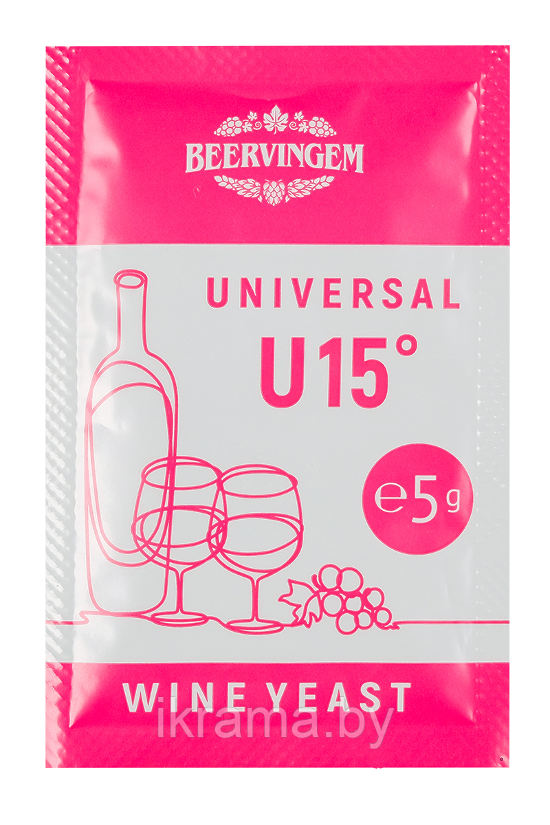 Винные дрожжи Beervingem "Universal U15", 5 г - фото 1 - id-p143513575