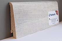 Плинтус деревянный шпонированный Tarkett ART WHITE CANVAS / БЕЛЫЙ КАНВАС