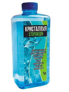 BESTWAY Альгицид Кристалпул STOPGREEN, 1 л.