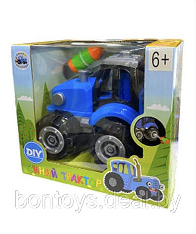 Игрушка Синий трактор с отверткой
