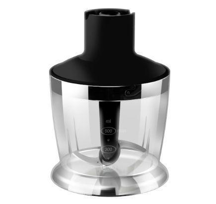 Блендер погружной мощный металлический профессиональный ручной с чашей GARLYN HB-310 черный - фото 3 - id-p224220382