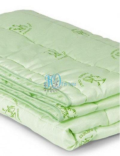 Стеганое одеяло бамбуковое двуспальное ЮТА-ТЕКС облегченное натуральное 170x205 зимнее хлопковое - фото 1 - id-p224221617