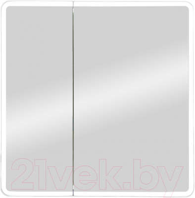 Шкаф с зеркалом для ванной Континент Emotion Led 80x80 - фото 4 - id-p224370403
