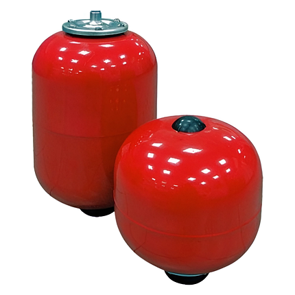 WAT19 вертикальный расширительный бак 19 л, красный, фото 2