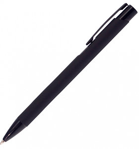 Оптом Ручка шариковая Legend Soft Touch, черный/черный
