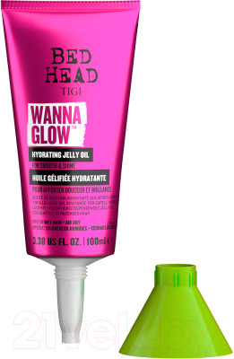 Масло для волос Tigi Bed Head Wanna Glow Hydrating Jelly Oil Увлажняющее - фото 2 - id-p224372344