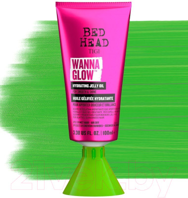 Масло для волос Tigi Bed Head Wanna Glow Hydrating Jelly Oil Увлажняющее - фото 3 - id-p224372344