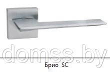 Ручка на розетке дверная Arni Брио E15 (SC) - фото 2 - id-p224374248