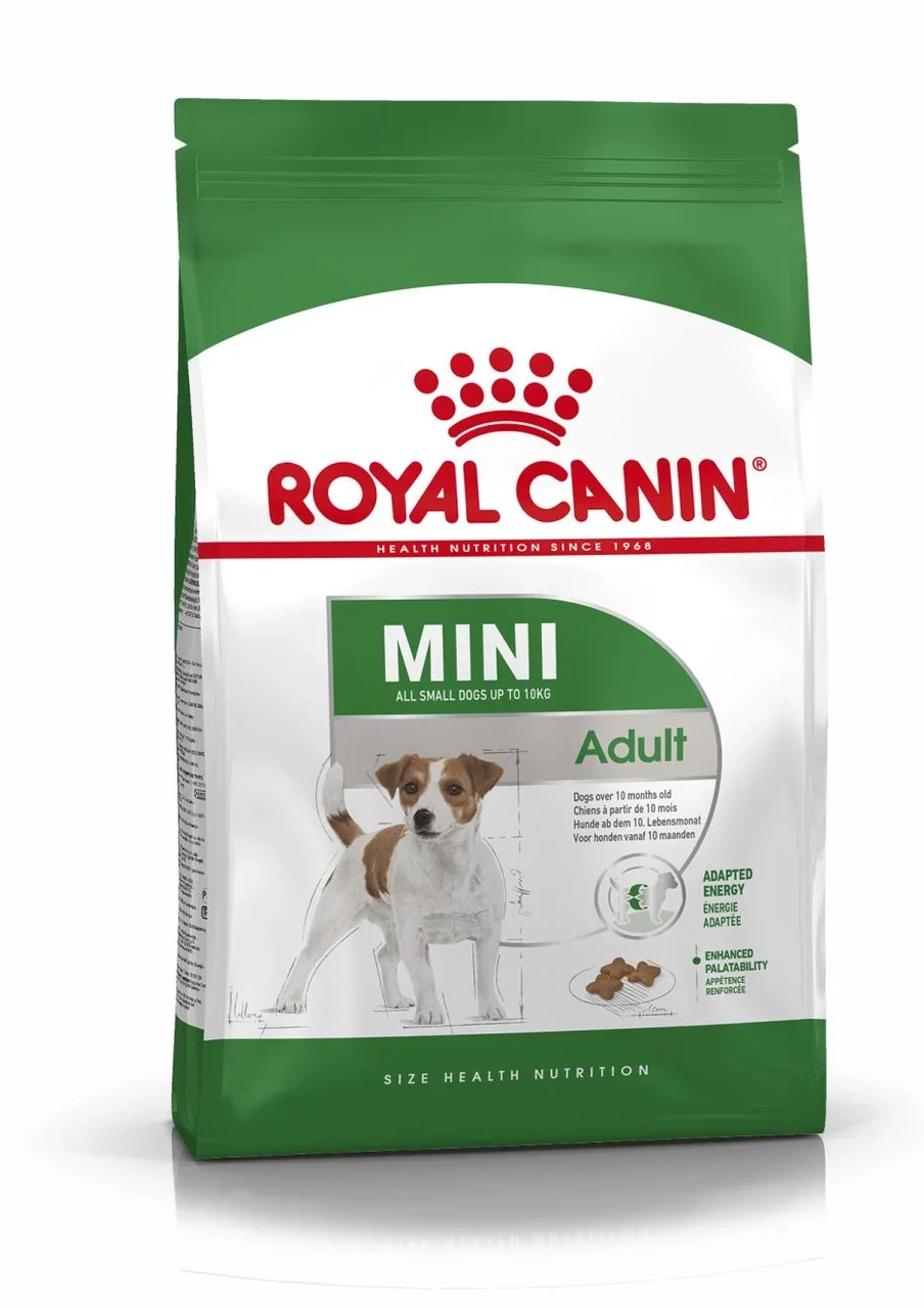 Royal Canin Mini Adult сухой корм для взрослых собак мелких размеров, 0,8кг (Россия) - фото 1 - id-p224374362