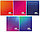 Тетрадь общая А5, 48 л. на скобе «Цветные линии» 162*202 мм, клетка, ассорти, фото 2