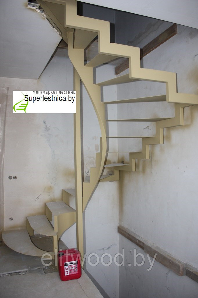 Изготовление металлических винтовых лестниц №29 - фото 2 - id-p32746014