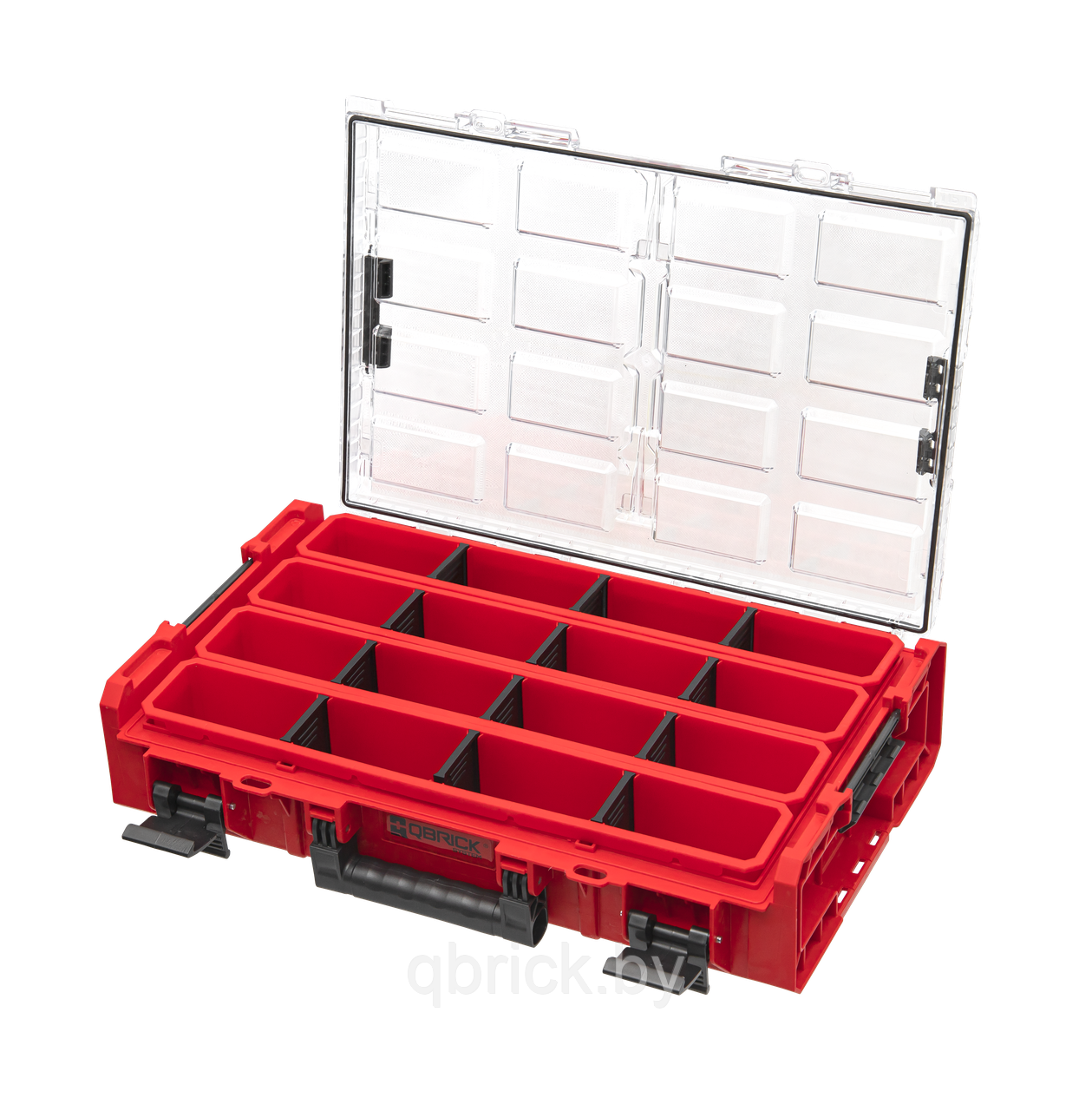 Органайзер Qbrick System ONE Organizer XL Long Bin RED Ultra HD, красный