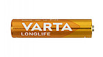 Батарейка щелочная Varta Longlife AAA, LR03, 1.5V