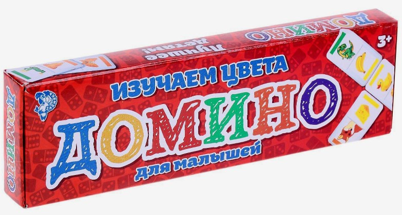 Игра настольная «Домино. Изучаем цвета» 3+ - фото 2 - id-p224374730