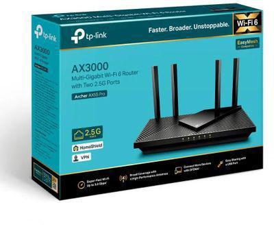 Wi-Fi роутер TP-LINK Archer AX55 Pro, AX3000 - фото 5 - id-p222386750