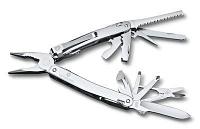 Мультитул Victorinox SwissTool Spirit MX Clip, 24 функций, серебристый [3.0224.mkb1]