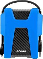 Внешний диск HDD A-Data DashDrive Durable HD680, 2ТБ, синий [ahd680-2tu31-cbl]