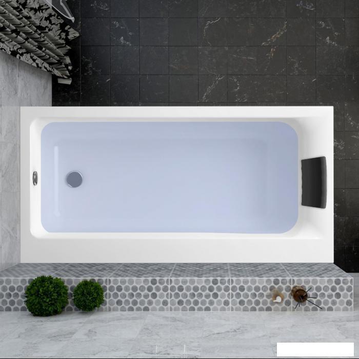 Акриловая ванна Lavinia Boho Catani 371217PR / 170*80 см (с мягким силиконовым подголовником арт. AH17) - фото 2 - id-p224310598