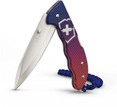 Складной нож Victorinox Evoke Alox, функций: 5, 136мм, синий / красный, коробка подарочная [0.9415.d221] - фото 5 - id-p224143893