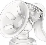 Ручной молокоотсос Philips Avent Natural Comfort с бутылочкой для кормления SCD255/05, фото 5