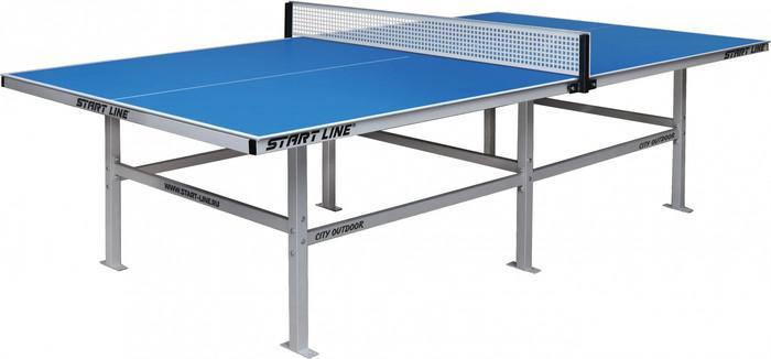Теннисный стол Start Line City Outdoor 60-710 (с сеткой, синий) - фото 1 - id-p223903595