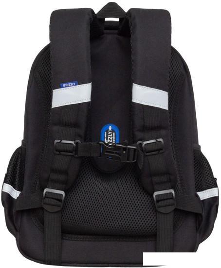 Школьный рюкзак Grizzly RAz-287-3 (черный) - фото 3 - id-p223903606