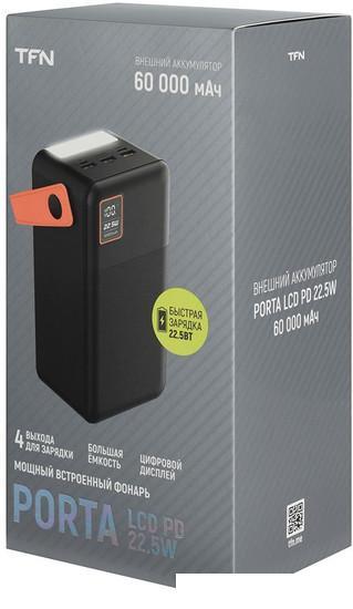 Внешний аккумулятор TFN Porta LCD PD 22.5W 60000mAh (черный) - фото 9 - id-p223903640