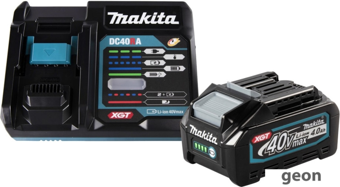 Аккумулятор с зарядным устройством Makita DC40RA + BL4040 191J67-0 (40В/4 Ah + 40В) - фото 1 - id-p224376741