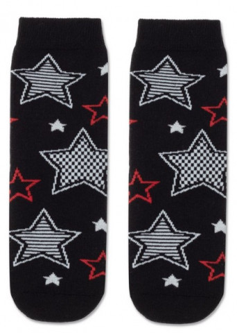 Носки детские махровые Sof-Tiki размер 16, черно-красные - фото 1 - id-p224374884